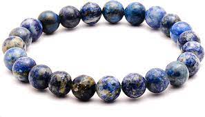 Celestial Elegance: Lapis Lazuli Gemstone Bracelet