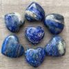 Natural Stone Bulk Lapis Lazuli Puffy Hearts-Bulk Puffy Hearts-Lapis Lazuli Crystal Hearts-Lapis Lazuli Stone Hearts