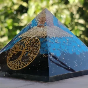 Wholesale Black Tourmaline Tree of Life Orgonite Pyramids-Orgone Energy Pyramids