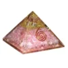 Rose Quartz Orgone Energy Pyramid for EMF Protection-orgone pyramid emf protection